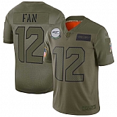 Nike Seahawks 12 Fan 2019 Olive Salute To Service Limited Jersey Dyin,baseball caps,new era cap wholesale,wholesale hats